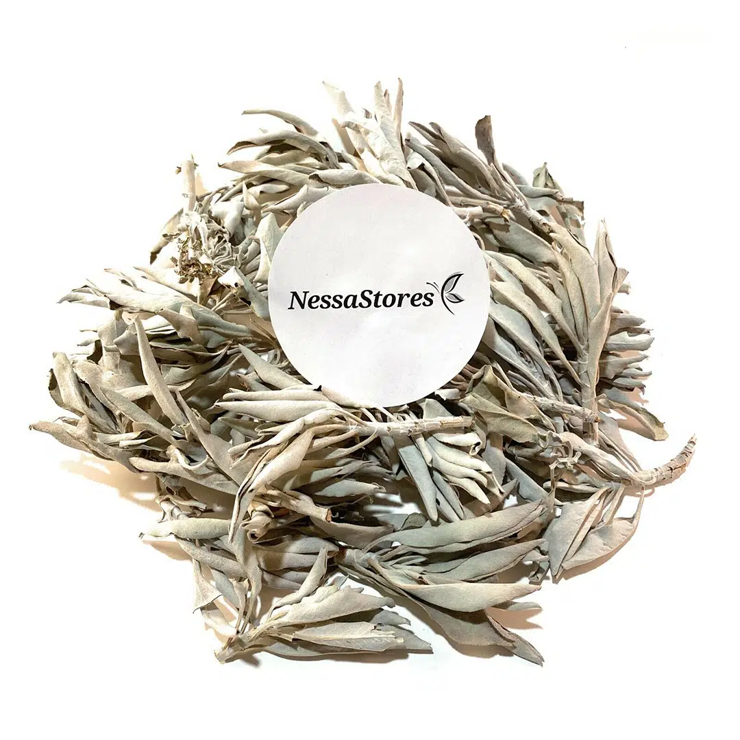 California White Sage Smudge Loose Incense Cluster (LBS) JC Imports Inc.