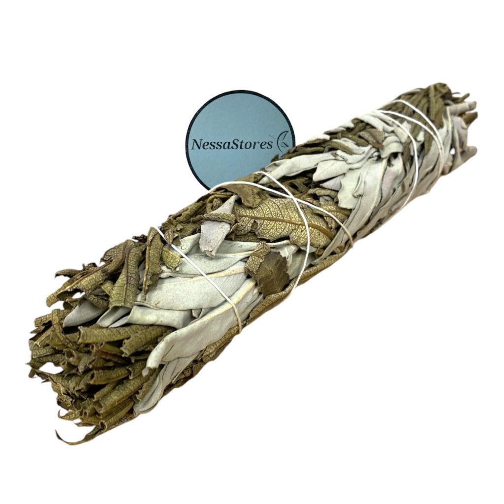 White Sage & Yerba Santa Smudge Incense 8"-9" Bundle #JC-089